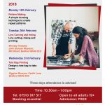 Creative Skills Workshops- Bedford