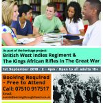 British West Indies Regiment & Men of The King's African Rifles: Poetry Workshop