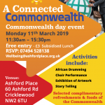 A Connected Commonwealth: Commonwealth Day Event @ Ashford Place