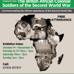 Forgotten: British African Colonial Soldiers of WW2 Exhibition (St Albans Cathedral)