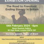 Road to Freedom Exhibition opening - Brent Museum and Archives